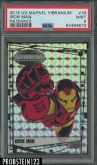 Iron Man [Radiance] #30 Marvel 2015 Upper Deck Vibranium Prices
