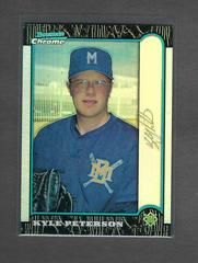 Kyle Peterson [Refractor] #216 Baseball Cards 1999 Bowman Chrome Gold Prices