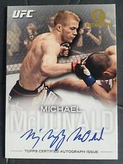 Michael McDonald Ufc Cards 2012 Topps UFC Knockout Autographs Prices