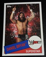 Daniel Bryan #2 Wrestling Cards 2015 Topps Heritage WWE 2K16 Prices