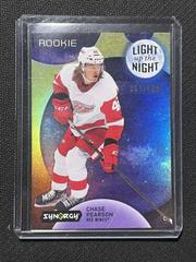 Chase Pearson [Neon Yellow] #LNR-PE Hockey Cards 2022 Upper Deck Synergy Light Up The Night Rookies Prices
