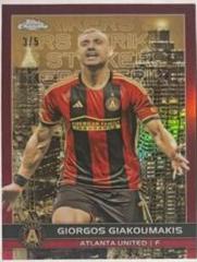 Giorgos Giakoumakis [Red] #BSC-12 Soccer Cards 2023 Topps Chrome MLS Big City Strikers Prices