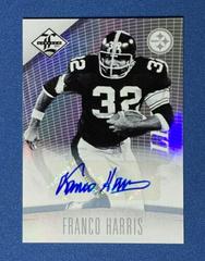 Franco Harris [Monikers Silver Autograph] #104 Football Cards 2012 Panini Limited Prices