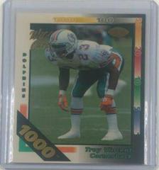 Troy Vincent [1000 Stripe] Football Cards 1992 Wild Card Prices