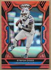 Stefon Diggs [Red] Football Cards 2022 Panini Certified Prices