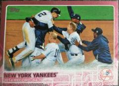 New York Yankees [Pink] #697 Baseball Cards 2015 Topps Prices