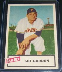 Sid Gordon Baseball Cards 1954 Dan Dee Potato Chips Prices