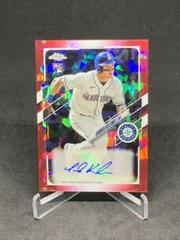 Jarred Kelenic [Red] #RA-JK Baseball Cards 2021 Topps Chrome Sapphire Rookie Autographs Prices
