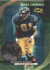 Dameane Douglas #78 Football Cards 1999 UD Ionix Prices