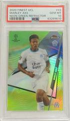 Marley Ake [Neon Green Refractor] #43 Soccer Cards 2020 Topps Finest UEFA Champions League Prices