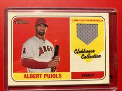 Albert Pujols #AP Baseball Cards 2018 Topps Heritage Clubhouse Collection Relics Prices
