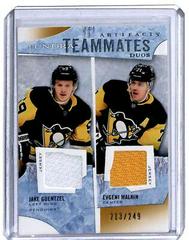 Sidney Crosby, Evgeni Malkin #T2-PIT Hockey Cards 2021 Upper Deck Artifacts Tundra Teammates Duos Prices