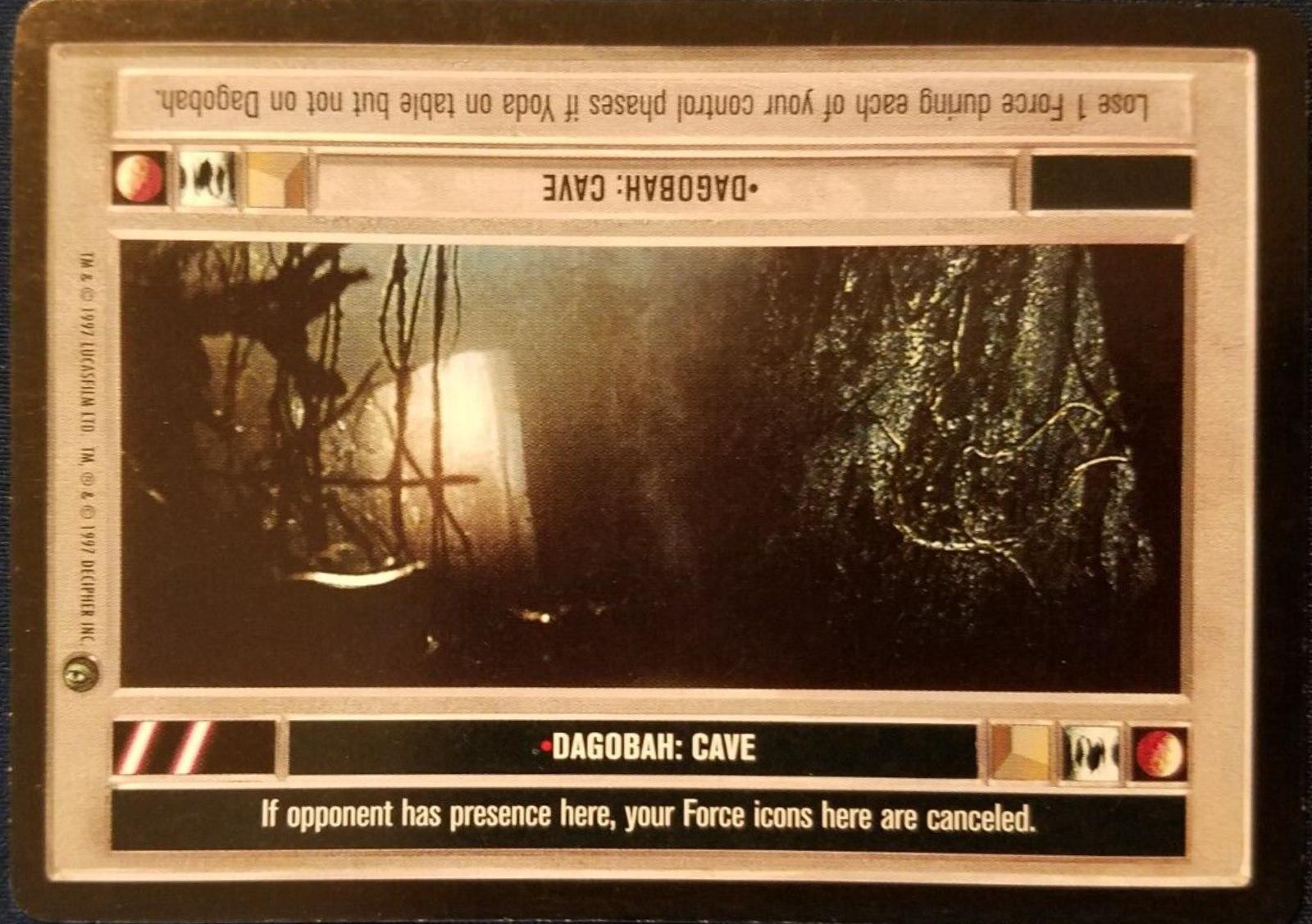 Dagobah: Cave [Limited] Star Wars CCG Dagobah