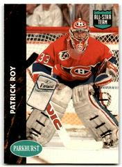 Patrick Roy #470 Hockey Cards 1991 Parkhurst Prices