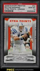 Peyton Manning [Xtra Points Orange] #42 Football Cards 2009 Playoff Prestige Prices