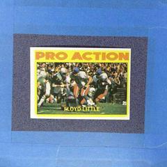 Floyd Little [In Action] Football Cards 1972 Topps Prices