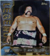 Afa [Silver] Wrestling Cards 2017 Topps Legends of WWE Prices
