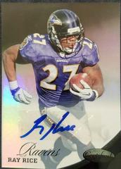 Ray Rice [Mirror Emerald Autograph] Football Cards 2012 Panini Certified Prices
