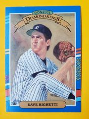 Dave Righetti #21 Baseball Cards 1990 Panini Donruss Diamond Kings Prices