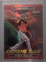 Cedric Mullins [Spectrum Red] #ET-7 Baseball Cards 2022 Panini Absolute Extreme Team Prices