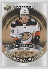 Jamie Drysdale Hockey Cards 2021 Upper Deck Ovation Round of Applause Prices