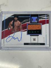 Jinder Mahal [Holo Silver] #EM-JMH Wrestling Cards 2022 Panini Impeccable WWE Elegance Memorabilia Autographs Prices