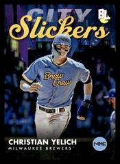 Christian Yelich Baseball Cards 2023 Topps Big League City Slickers Prices