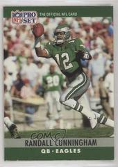 Randall Cunningham #247 Football Cards 1990 Pro Set FACT Cincinnati Prices