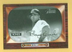 Barry Bonds [Black and White] #348 Baseball Cards 2004 Bowman Heritage Prices