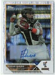 Edgar Quero [Autograph Sparkle] Baseball Cards 2023 Topps Pro Debut Prices