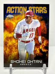 Shohei Ohtani [Gold] #ASC-4 Baseball Cards 2023 Topps Chrome Update Action Stars Prices