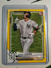 Aaron Judge [Yellow] #74 Baseball Cards 2021 Bowman Prices