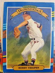 Bobby Thigpen [Diamond Kings] #8 Baseball Cards 1991 Donruss Prices