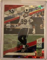 Aaron Donald [Red] #41 Football Cards 2019 Donruss Elite Prices