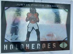 Justin Fields #HHJF-3 Football Cards 2021 Panini Illusions HoloHeroes Prices