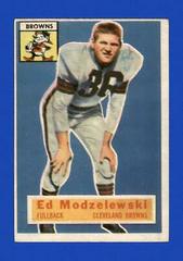 Ed Modzelewski #117 Football Cards 1956 Topps Prices
