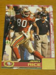 Jerry Rice [Gold] Football Cards 2000 Pacific Omega Prices