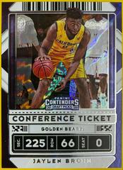 Jaylen Brown [Conference] #10 Basketball Cards 2020 Panini Contenders Draft Picks Prices