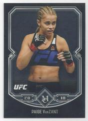 Paige VanZant Ufc Cards 2018 Topps UFC Chrome Museum Collection Prices