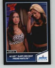 AJ Lee Slaps her Best Friend Kaitlyn Wrestling Cards 2013 Topps Best of WWE Prices