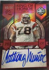 Anthony Munoz [Ruby Spotlight] #20 Football Cards 2023 Panini Limited Ring of Honor Autograph Prices