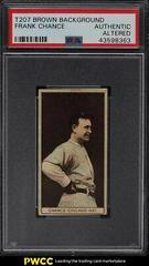 Frank Chance Baseball Cards 1912 T207 Brown Background Prices