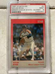 Nolan Ryan [Minor League Stats] Baseball Cards 1991 Star Ryan Prices
