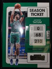 Jayson Tatum Basketball Cards 2021 Panini Contenders Prices