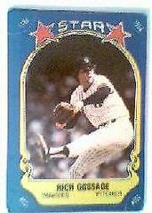 Rich Gossage #118 Baseball Cards 1981 Fleer Star Stickers Prices