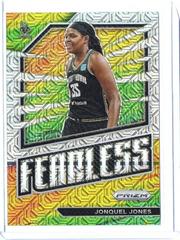 Jonquel Jones [Mojo] #14 Basketball Cards 2023 Panini Prizm WNBA Fearless Prices
