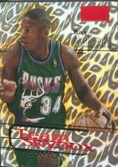 Ray Allen [Star Rubies] Basketball Cards 1997 Skybox Premium Prices
