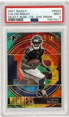 Calvin Ridley [Tie Dye] #SN-23 Football Cards 2021 Panini Select Numbers Prices