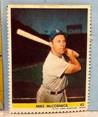 Mike McCormick Baseball Cards 1949 Eureka Sportstamps Prices
