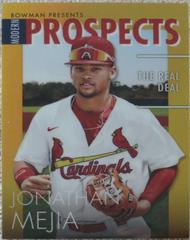 Jonathan Mejia [Gold] Baseball Cards 2023 Bowman Modern Prospects Prices